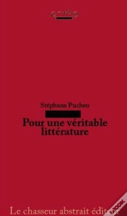 Capa do artigo Pour Une Veritable Litterature