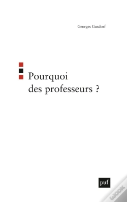 Capa do artigo Pourquoi Des Professeurs ?