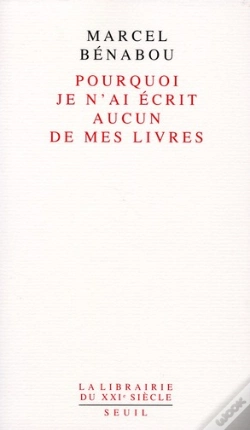 Capa do artigo Pourquoi Je N'Ai Écrit Aucun De Mes Livres