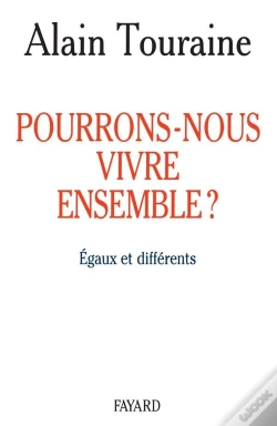 Capa do artigo Pourrons Nous Vivre Ensemble ; Egaux Et Differents