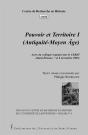 Pouvoir Et Territoire. Aux Époques Ancienne Et Médiévale - Preview