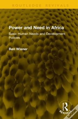Capa do artigo Power And Need In Africa