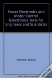 Power Electronics And Motor Control