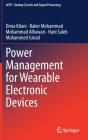 Power Management For Wearable Electronic Devices - Preview
