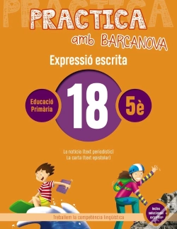 Capa do artigo Practica Amb Barcanova 18. Expressió Escrita