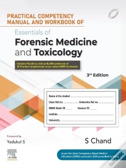 Capa do artigo Practical Competency Manual And Workbook Of Essentials Of Forensic Medicine And Toxicology- Logbook, 3rd Edition - E-Book