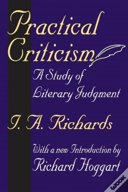 Capa do artigo Practical Criticism