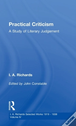 Capa do artigo Practical Criticism V 4