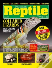 Capa do artigo Practical Reptile Keeping - October 2021