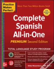 Capa do artigo Practice Makes Perfect: Complete Spanish All-In-One, Premium Second Edition