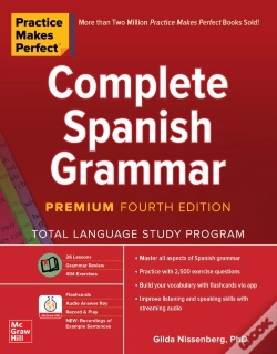 Capa do artigo Practice Makes Perfect: Complete Spanish Grammar, Premium Fourth Edition