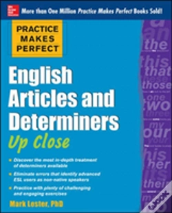 Capa do artigo Practice Makes Perfect English Articles And Determiners Up Close