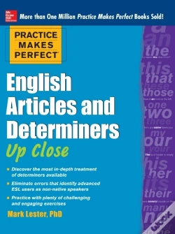 Capa do artigo Practice Makes Perfect English Articles And Determiners Up Close