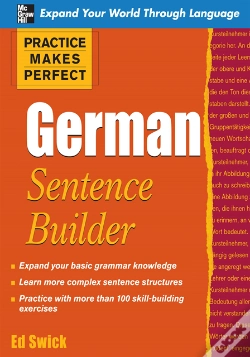 Capa do artigo Practice Makes Perfect German Sentence Builder
