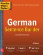 Practice Makes Perfect German Sentence Builder - Preview