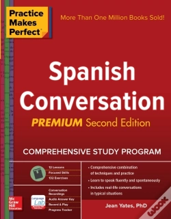 Capa do artigo Practice Makes Perfect: Spanish Conversation, Premium Second Edition