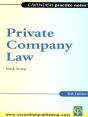 Practice Notes On Private Company Law - Preview