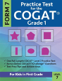 Practice Test For The Cogat Grade 1 Form 7 Level 7 - Preview