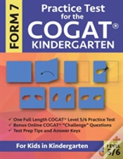 Capa do artigo Practice Test For The Cogat Kindergarten Form 7 Level 5/6