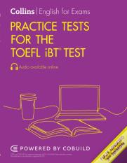 Practice Tests For The Toefl Ibtâ® Test