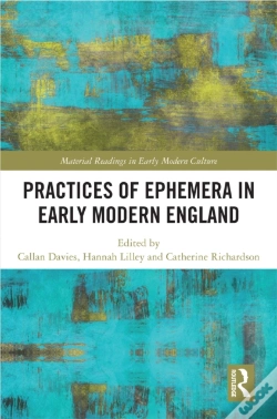 Capa do artigo Practices Of Ephemera In Early Modern England