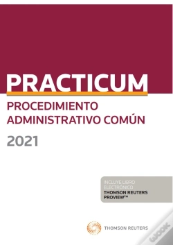 Capa do artigo Practicum Procedimiento Administrativo Común 2021 (Papel + E-Book)