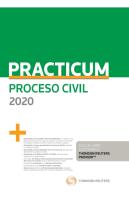 Practicum Proceso Civil 2020 (Papel + E-Book)