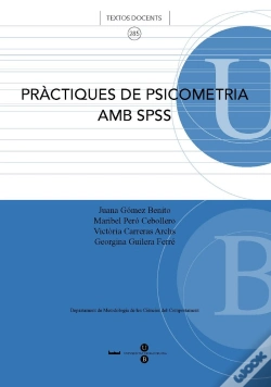 Capa do artigo Pràctiques De Psicometria Amb Spss