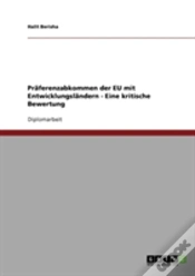 Capa do artigo Praferenzabkommen Der Eu Mit Entwicklungslandern - Eine Kritische Bewertung