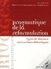 Capa do artigo Pragmatique De La Reformulation