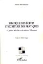 Pratique Des Écrits Et Écriture Des Pratiques ; La Part "Indicible" Du Métier D'Éducateur - Preview