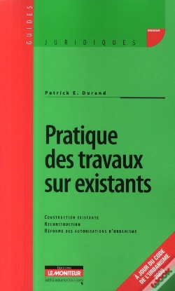 Capa do artigo Pratique Des Travaux Sur Existants