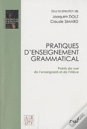 Capa do artigo Pratiques D Enseignement Grammatical Point De Vue Enseignant Elev
