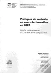 Pratiques De Controles En Cours De Formation En Bepa