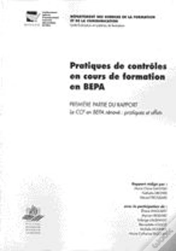 Capa do artigo Pratiques De Controles En Cours De Formation En Bepa