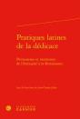 Pratiques Latines Dedicace - Permanence Mutations L Antiquite Renaissance - Preview
