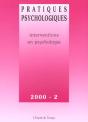 Pratiques Psychologiques T.2 ; Interventions En Psychologie - Preview