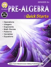 Capa do artigo Pre-Algebra Quick Starts, Grades 6 - 12