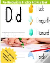 Pre-Handwriting Practice Activity Book