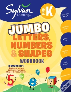 Capa do artigo Pre-K Letters, Numbers & Shapes Jumbo Workbook