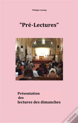 Capa do artigo Pre Lectures