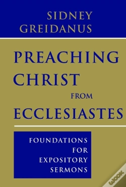 Capa do artigo Preaching Christ From Ecclesiastes