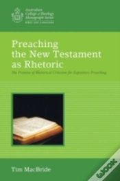 Capa do artigo Preaching The New Testament As Rhetoric