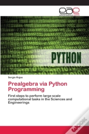 Capa do artigo Prealgebra Via Python Programming