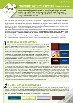 Capa do artigo Préao : Présentation Assisitée Par Ordinateur ; Règles Générales