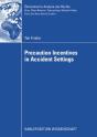 Precaution Incentives In Accident Settings - Preview