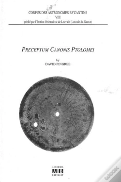 Capa do artigo Preceptum Canonis Ptolemei ; Corpus Des Astronomes Byzantins Viii