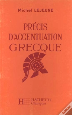 Capa do artigo Precis D'Accentuation Grecque