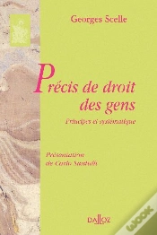 Capa do artigo Précis De Droit Des Gens ; Principes Et Systématique