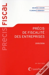 Precis De Fiscalite Des Entreprises 2015-2016